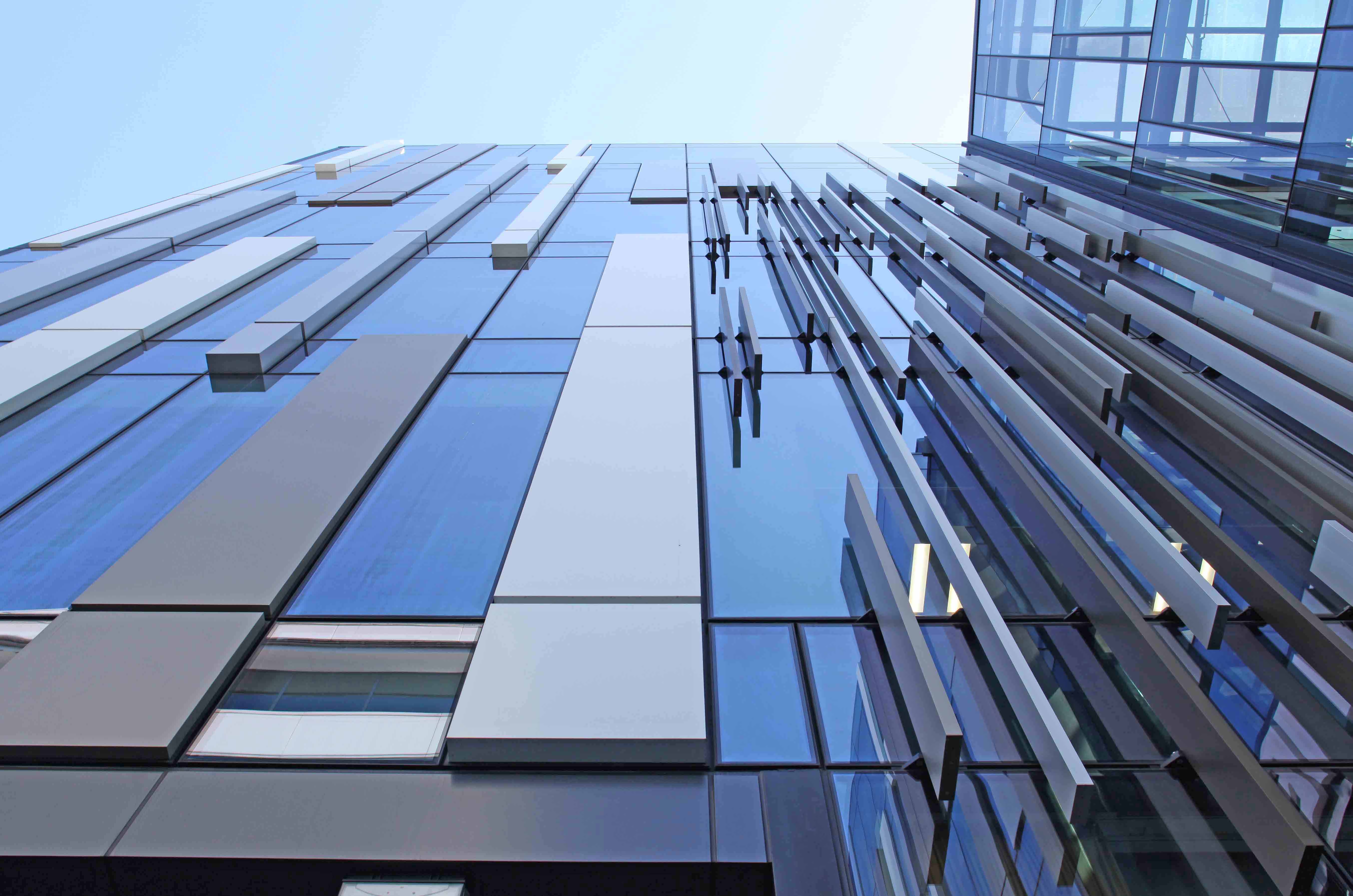 Aluminum Facade Glazing Fabrication & Installation